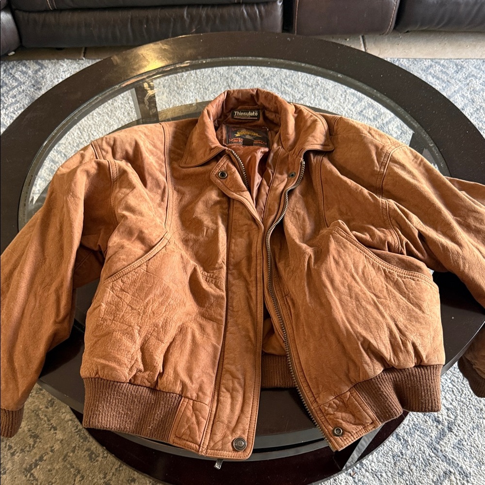 Wilsons Leather Tan Women's Jacket